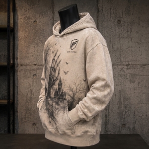 Breathable Material Made Quick Dry Men Acid <b>Wash</b> Hoodie Wholesale Custom Heavyweight Washed Hoodie For Boys Acid <b>Wash</b> Hoodie - Product Image 6