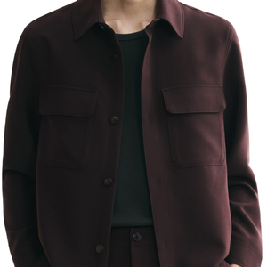 Chemise décontractée pour homme, boutonnée, coupe ample, légère, à manches longues, style utilitaire, pour tous les jours - Product Image 3