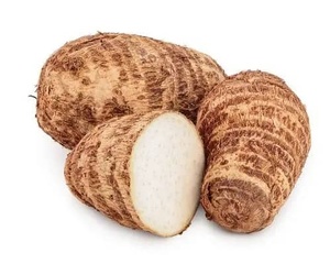 Racine de Taro Congelée IQF, Peau Brune, Pulpe Blanche, Emballage en Vrac, Approvisionnement en Gros - Product Image 1