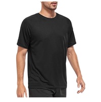 T-shirt de sport en mesh pour homme, séchage rapide, évacuation de l'humidité, manches courtes, impression numérique personnalisée