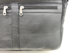 2026 Indian Manufacturer Customizable Genuine Leather Waterproof High Quality Zipper Closure <b>Laptop</b> Messenger Bag Women Durable - Product Image 4