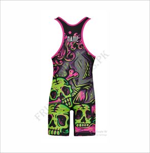 Singlet de Lucha Sublimado, Uniforme de Lucha Personalizado para Equipos, Singlet para Mujer, Singlet de Playa - Product Image 3