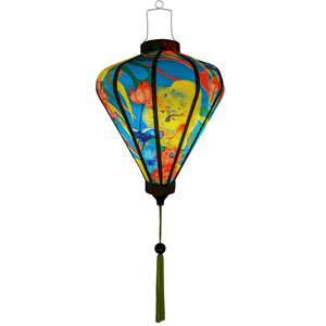 Bulk Decorative <b>Silk</b> Lanterns Vietnam Bamboo Frame <b>Silk</b> Lanterns Handmade <b>Silk</b> Lanterns For Wedding Party Decor - Product Image 1