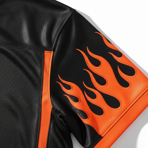 Fabricant de maillots de football américain sur mesure OEM, maillot d'entraînement sublimé, coupe ajustée, séchage rapide, respirant, pour adultes, équipes universitaires - Product Image 5