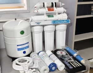 Système <span class=keywords><strong>de</strong></span> filtration d'<span class=keywords><strong>eau</strong></span> par osmose inverse OEM ODM à 5, 6 ou 7 étapes avec système RO 100 GPD, personnalisation du logo - Product Image 4