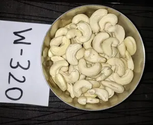 Nueces de Anacardo W320 Anacardium Occidentale, Granos Enteros, Color Blanco Marfil, Crujientes, Ligeramente Dulces, Ricos en Aceites, Listos para Usar, Caducidad de 24 Meses - Product Image 3