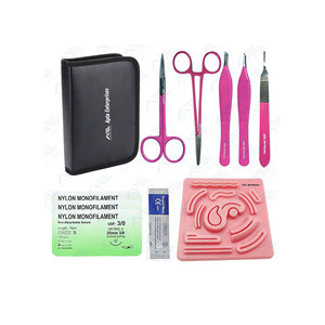 Surgical Practice <b>Suture</b> Practice <b>Kit</b> For Medical Students Silicone Pad Surgical Medical Instruments Medic Instruments - Product Image 1