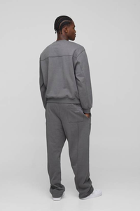 Sudadera de Cuello Redondo Extra Grande de Felpa 100% Algodón para Hombre de Diseñador - Sudadera Personalizada de Invierno con Tela Transpirable Ecológica - Product Image 2