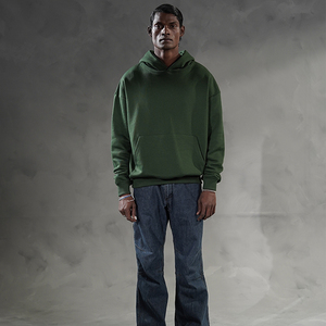 Sweat à capuche respirant doublé polaire de haute qualité pour homme avec poches, en polyester/coton, pour l'hiver, vente en gros, marque privée OEM - Product Image 1