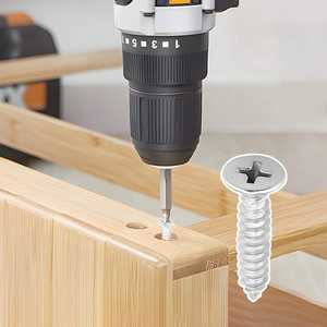 Tornillo para madera de cabeza plana métrica de acero inoxidable OEM al por mayor, recubierto de níquel y zinc, grados M2-M10, componente de Vietnam - Product Image 3