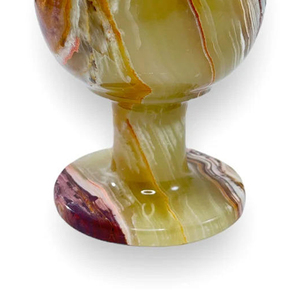 Copa Grande de Ónix Moderna Hecha a Mano con Acabado Antiguo, Taza de Piedra Natural Ecológica para Uso en la Cocina - Product Image 5