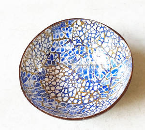 High Quality Eco-Friendly Eggshell <b>Lacquerware</b> Salad Bowl Unique Home Decor Ceramic for Bulk Purchase for Business Gifts - Product Image 2