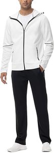 Easy Wash Quick Dry Fashionable Sports Suit Men Activewear Set Hooded Pullover Sweatshirt Matching - Product Image 3