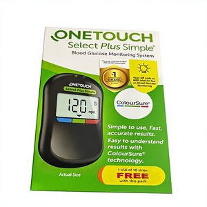 Equipo de Prueba de Sangre Simple One Touch Select Plus, Certificado CE Clase II, Batería Extraíble, Retorno y Reemplazo IN;36115 - Product Image 1