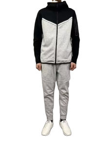 Conjunto Deportivo Profesional Personalizado, Transpirable, Informal, Grueso, de Invierno, 100% Algodón, de Dos Piezas para Hombre - Product Image 5