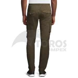Pantalones Cargo de Algodón Personalizados para Hombre, Pantalones Tácticos Multibolsillos, Ropa de Trabajo Informal Transpirable, Fabricante Mayorista OEM ODM - Product Image 2