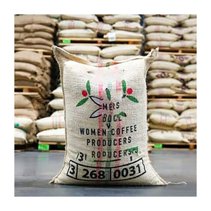 ถุงกาแฟเฮเซียน ผ้ากระสอบป่านธรรมชาติ บรรจุภัณฑ์ใยสังเคราะห์สำหรับเก็บเมล็ดกาแฟ สำหรับการส่งออกและผลิตภัณฑ์ทางการเกษตร - Product Image 2