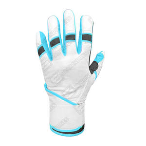 Guantes de Béisbol de Cuero con Puño Largo Personalizados de Fábrica SAAR INDUSTRIES, Cierre de Velcro, Ecológicos y de Secado Rápido - Product Image 3