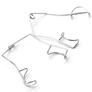 ชุดเครื่องมือผ่าตัดตาสแตนเลสสตีล พร้อมเครื่องมือถ่างตาและคีมแบบแมนนวล สำหรับการผ่าตัดเปิดเปลือกตา - Product Image 5