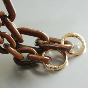 สร้อยคอโซ่เรซิ่นแฟชั่นทันสมัย เครื่องประดับสำหรับผู้หญิง Tradebyd - Product Image 3