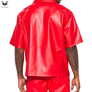 Camiseta Deportiva Raccoon para Hombre, Color Rojo, Manga Corta, Personalizable, Transpirable, Duradera, Calidad Premium, Servicio OEM ODM, Precio al por Mayor - Product Image 2