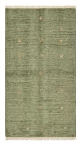 Tapis de luxe en laine noué à la main vert sauge, motif floral classique, tapis décoratif pour salon et chambre à coucher - Product Image 2
