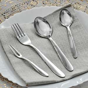 Hongkong Ring 24 PCS Juego de cubiertos de acero inoxidable Colección de vajilla Premium - Product Image 3