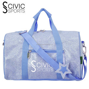 Femmes nouveau Design paillettes brillant imperméable toile sac de sport épaule sac à main paillettes sac de voyage - Product Image 4
