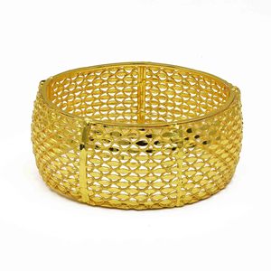 Wholesale 14K 18K 24K Dye Gold Plated Openable Kada Bangle Dubai Style Arabic <b>Bridal</b> Kada Brass Gold Filled Fashion Kada Bangles - Product Image 4
