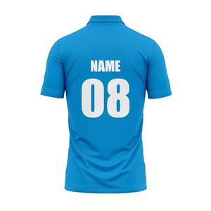 Camiseta Deportiva de Cricket Personalizada, Transpirable, de Secado Rápido, Manga Corta, Uniforme de Equipo Unisex, Suministro OEM, Ropa Deportiva Sublimada al Por Mayor - Product Image 6