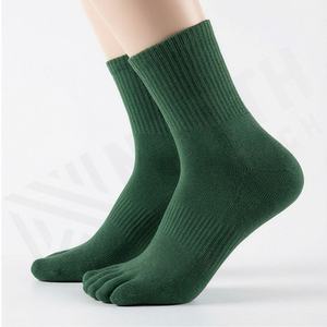 Ankle Five Toes Compression Nonslip Yoga <b>Socks</b> Breathable Pilates Barre <b>Grip</b> Durable Soft Comfort Customized Color Fit Pairs - Product Image 3