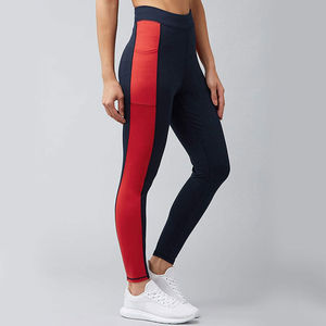 Leggings de sport taille haute pour femme en tissu extensible doux, idéaux pour le yoga, la gym, l'entraînement et la course à pied – Confort et flexibilité assurés - Product Image 6