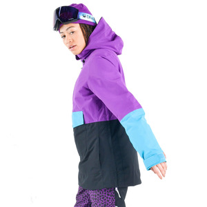 Veste de snowboard imperméable multi-panneaux, couleur personnalisée, anorak de ski à capuche, coupe-vent, respirante, vêtements de sport d'hiver pour l'extérieur - Product Image 6