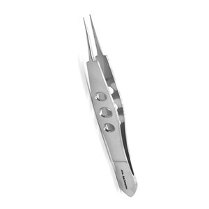 Instrumento Microquirúrgico con Certificación CE, Pinzas para Atar Suturas Oftálmicas Delicadas para Cirugía Ocular, Manual, 12 cm, Acero Inoxidable Médico - Product Image 3