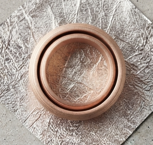 Anneau de serviette en métal finition or rose, décoratif pour l'intérieur et l'extérieur, pour la décoration de table, porte-serviettes classique et élégant - Product Image 5