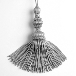 Grossiste – Franges et pompons métalliques durables de haute qualité pour vêtements liturgiques et sacs – Argent métallisé, à coudre à la main, décoratifs - Product Image 6