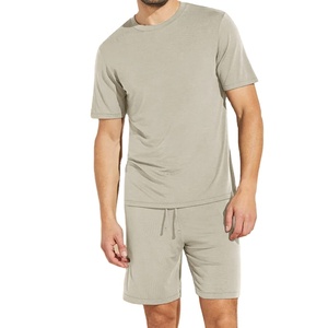 Ensemble de shorts de sport pour hommes en coton et polyester, décontractés, pour l'hiver, la course à pied, la gym, l'entraînement, imprimés, en tissu polaire - Product Image 3