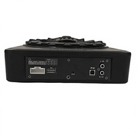 Subwoofer de voiture actif DSP 10 pouces, mince, 6.1 canaux, haut-parleur de basses sous siège avec amplificateur intégré, système audio 12V, fournisseur en gros
