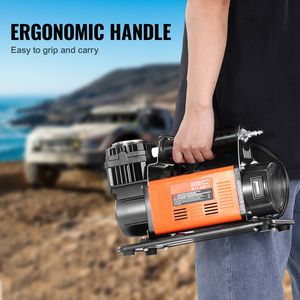 Compressore d'Aria Portatile 12V per Uso Intensivo con Manometro Digitale, Kit Gonfiaggio Pneumatici 7.06 CFM 150PSI per Fuoristrada AI - Product Image 6