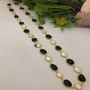 Graceful Premium Quality Trendy Natural <b>Pearls</b> 24 Length Jewelry <b>Set</b> for Women's Wedding Party Wear Collection - Product Image 3