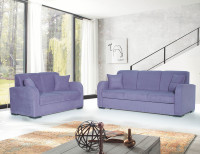 Ausziehbares Sofabett-Set Hochwertiges Leder Samt Ökonomisch Orion Moderner Europäischer Stil Luxus Bestseller Wohnzimmer