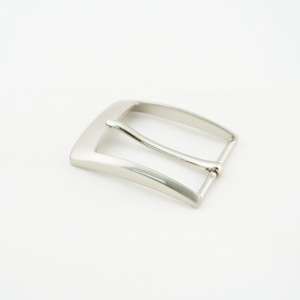 Hebilla de cinturón de aleación de zinc vintage de 35 mm personalizada OEM para hombre, hebilla de pasador para cinturones de cuero, latón antiguo, níquel - Product Image 1