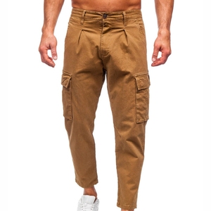 Pantalones Cargo de Pierna Ancha para Hombre, Pantalones Cargo Premium Personalizados, Corte Holgado, Moda Urbana, Ropa Casual de Calle, Fabricante OEM - Product Image 1