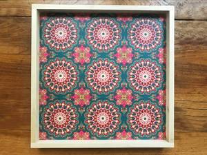 Wooden Enamel Coated Design Serving <b>Tray</b> Hotels Restaurant Kitchenware Table <b>Tray</b> High Quality Table <b>Organizer</b> Painted Finish - Product Image 1