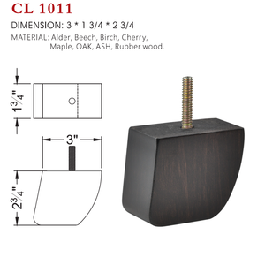 Modern Solid Wood Furniture <b>Leg</b> Square <b>Sofa</b> Cabinet Table Foot Replacement Eco Friendly Strong Durable Design - Product Image 4
