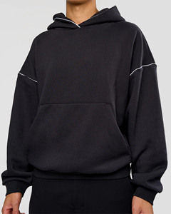 Minimal Black Streetwear Hoodie Alternative names: * Premium Oversized <b>Pullover</b> Hoodie * Essential Heavyweight Hoodie * Urban - Product Image 6