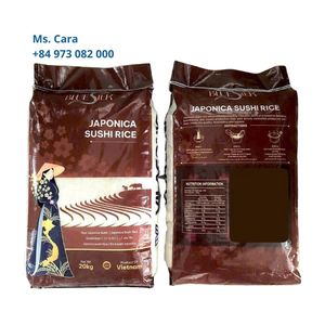 Arroz para Sushi Estilo Japonés 100% Japonica Calrose de Grano Corto 3%-5% Quebrado a Granel |   Miller OEM Directo para Servicios de Alimentación al por Mayor - Product Image 1