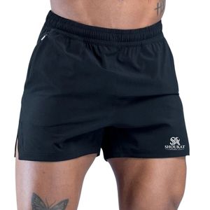 <b>Mens</b> Black Casual <b>Shorts</b> Athletic Running Workout Sports Gym Training Activewear Summer Outdoor Drawstring <b>Knee</b> <b>Length</b> OEM - Product Image 6