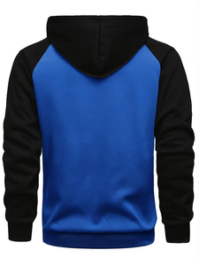 High Quality Premium Winter Season Plus Size Men's 100% Cotton Fleece Knitted Pocket Regular Fit Eco-Friendly Sporty Hoodies - Product Image 2