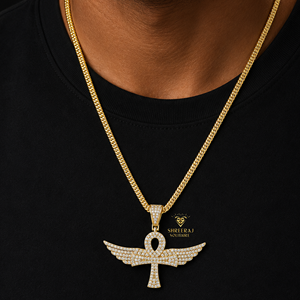 Wholesale Custom Iced Out Ankh <b>Cross</b> <b>Pendant</b> for Men 925 Sterling Silver VVS Moissanite Hip Hop Jewelry Egyptian <b>Cross</b> <b>Pendant</b> - Product Image 1